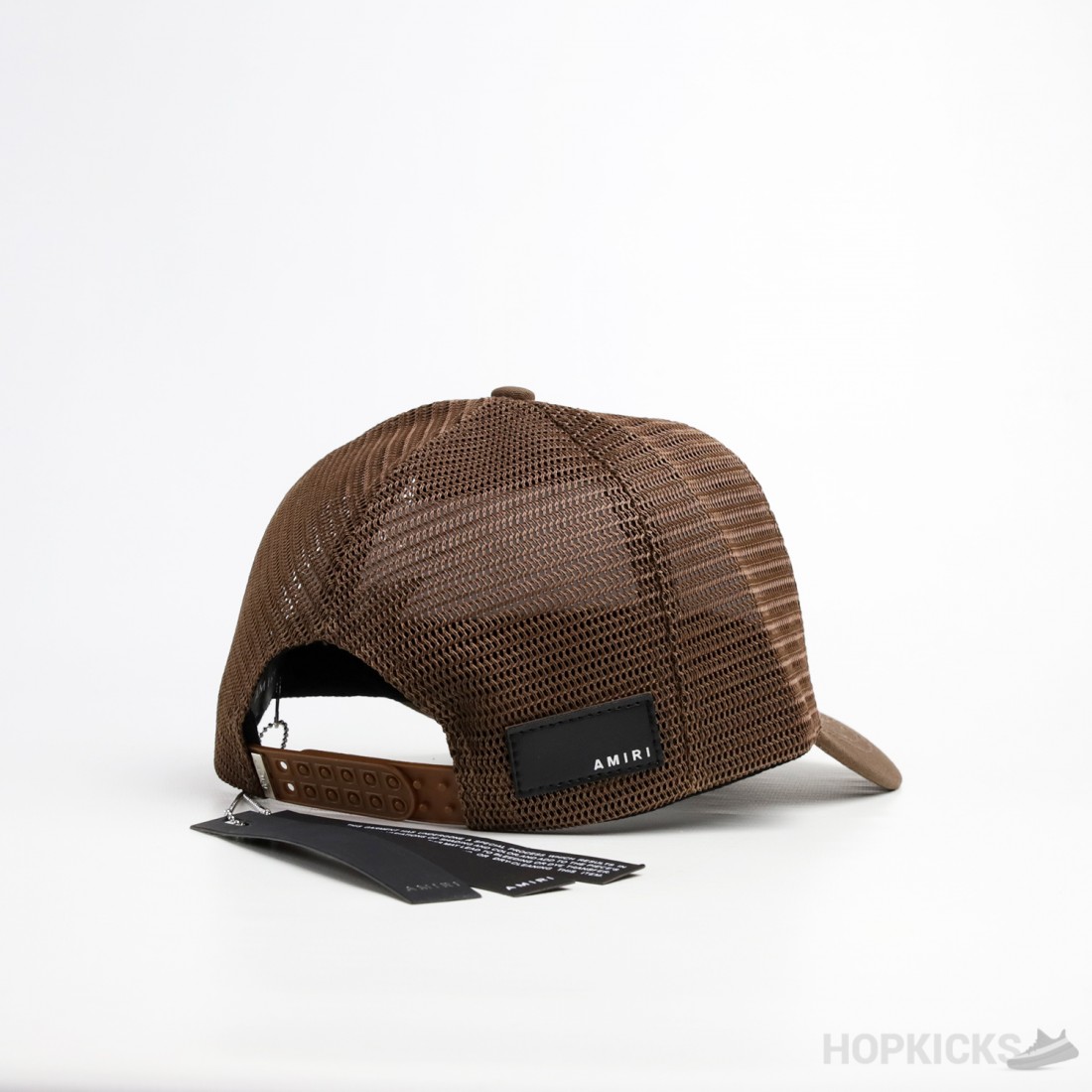 brown amiri hat